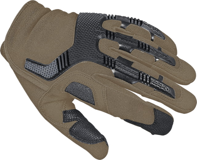 5IVE STAR GEAR Tactical Impact RK Gloves Tan 499 Medium Regular 3852004 - 5Ive Star Gear