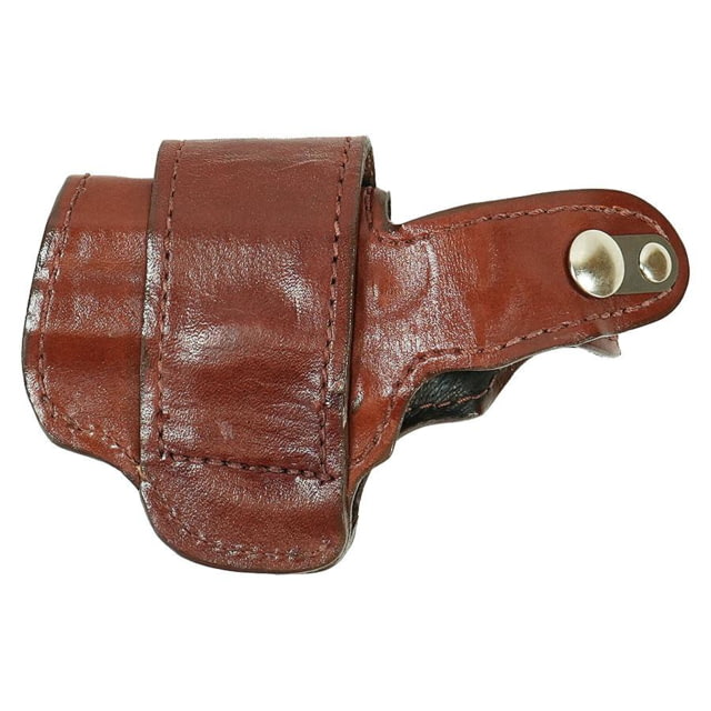 Bond Arms Driving Leather Holster Derringer 3in Barrel Brown w/ Henna Stitching