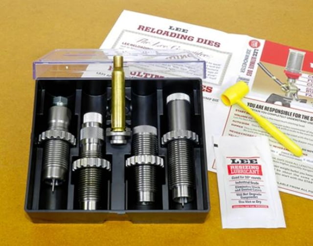 Lee Ultimate Rifle 4-Die Set .222 REM D19B875F, LEE92058 by USA Lee Reloading Dies