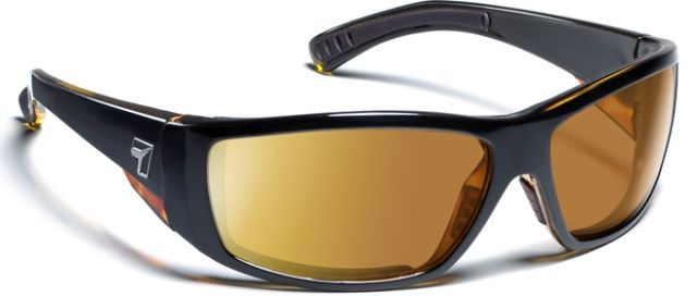 7 Eye Air Dam Maestro SunglassesSharpView Copper Lens Black Tortoise FrameM-L - 7Eye By Panoptix