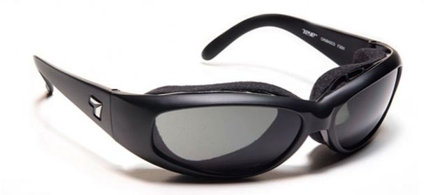 7 Eye Chubasco- Glossy Black Sunglasses S-M - 7Eye By Panoptix