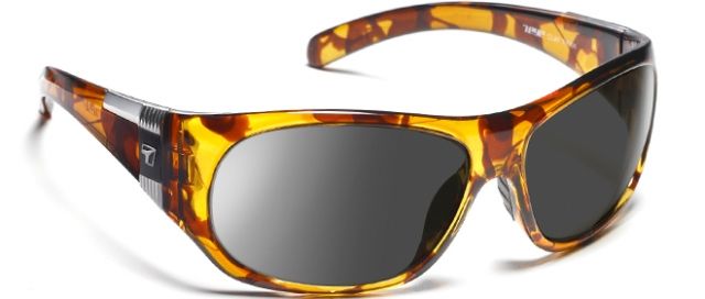 7-Eye Clay Active Lifestyle Sunglasses Dark Tortoise Frame SharpView Gray - 7Eye By Panoptix