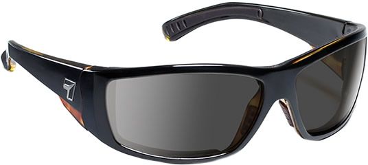 7 Eye Maestro Sunglasses Black Tortoise Frame SharpView Gray Lens - 7Eye By Panoptix