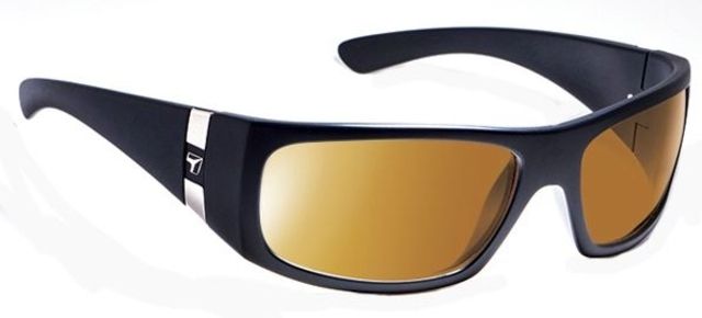 7 Eye Shaka Active SunglassesMatte Black FrameSharpView Copper LensM-XL - 7Eye By Panoptix