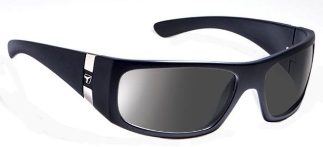 7 Eye Shaka Active SunglassesMatte Black FrameSharpView Gray LensM-XL - 7Eye By Panoptix