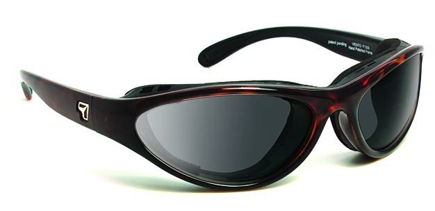 7 Eye Viento AirShield Sunglasses - Men's Dark Tortoise FrameSharpVIew Gray LensS-M - 7Eye By Panoptix