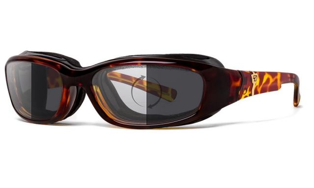 7Eye by Panoptix AirShield Sierra Sunglasses RX Ready Light Tortoise Frame Photochromic Day/Night Eclypse Lens S-L - 7Eye By Panoptix