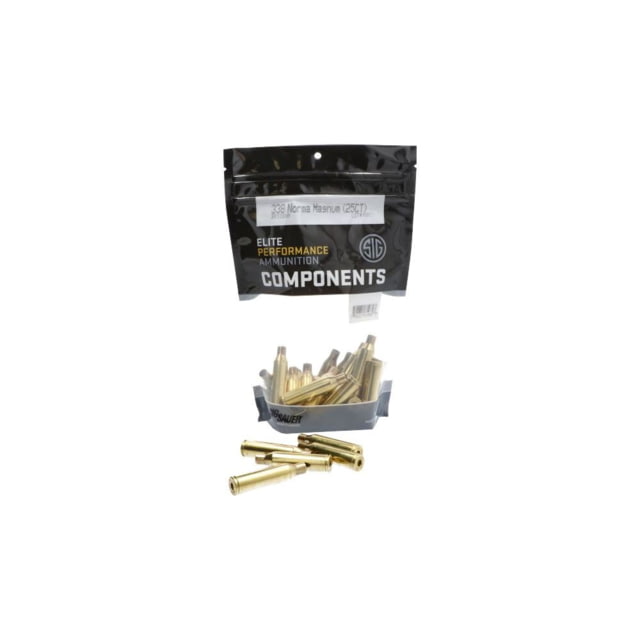 SIG SAUER Rifle Brass .338 Norma Magnum Non-Primed 25 Brass/Bag