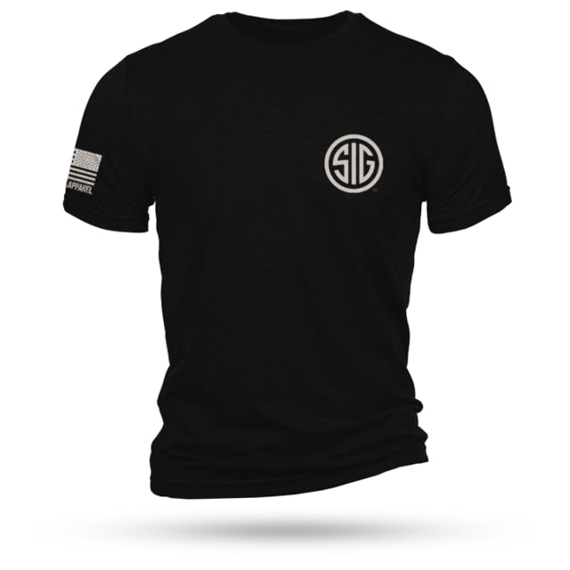 Nine Line Sig Sauer Logo Short Sleeve Shirt Black L 93EED99C NVSIGTSBLACKL