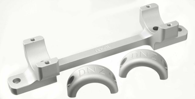 DNZ Products Game Reaper Scope Mount - Browning A Bolt Long Action Medium Ring 1 in Tube Silver - Dnz Products