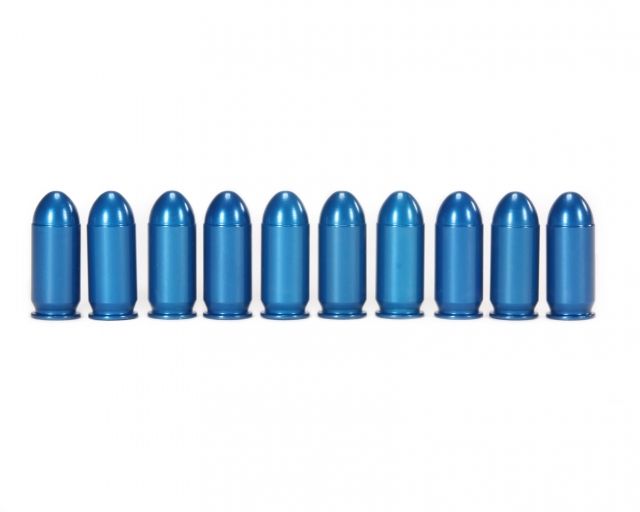 A-Zoom Centerfire Pistol Snap Caps .45 ACP 10 Pack Blue