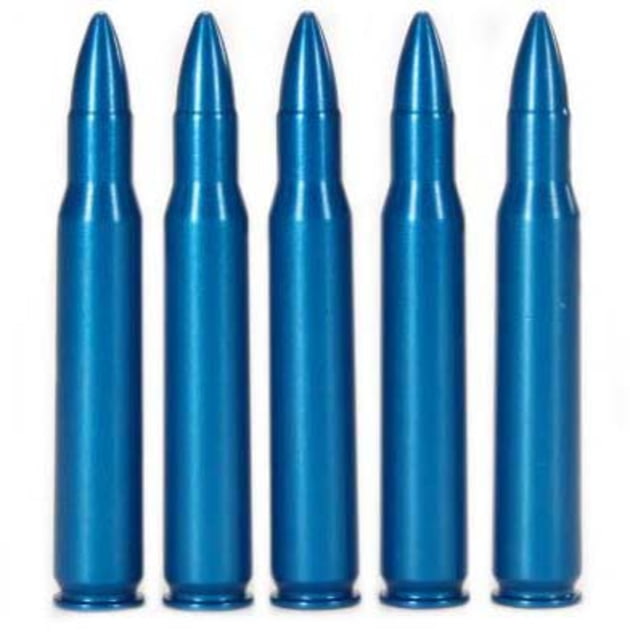 A-Zoom Centerfire Rifle Snap Caps 30-06 5-Pack Blue