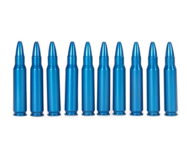 A-Zoom Centerfire Rifle Snap Caps .308 10-Pack Blue