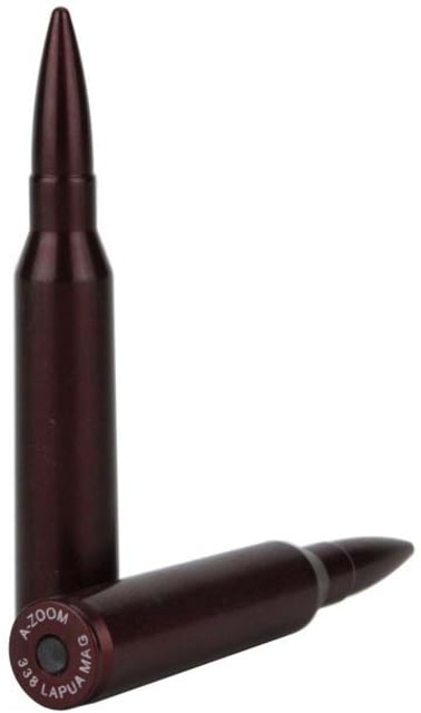 A-Zoom Rifle Snap Caps 338 Lapua Mag Pack of 2