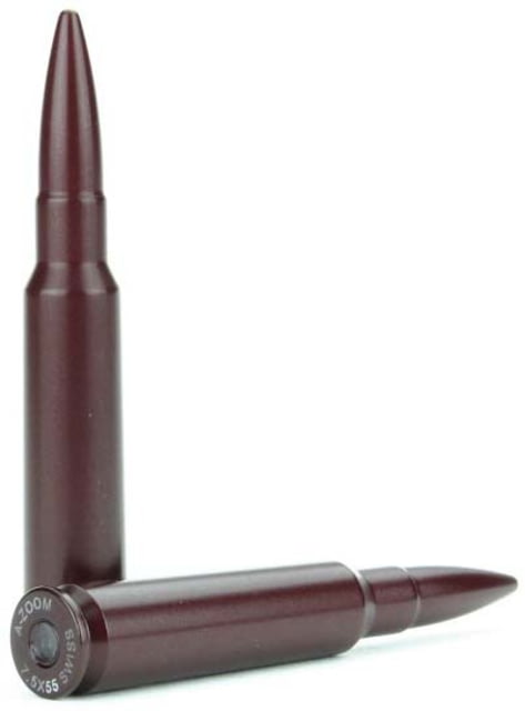 A-Zoom Rifle Snap Caps 7.5 x 55 Swiss Pack of 2