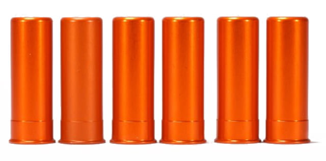 A-Zoom Snap-Cap Training Rounds Pack 20 Gauge 6 Pack Orange - A-Zoom