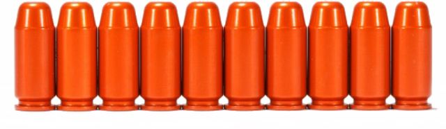 A-Zoom Snap-Cap Training Rounds Pack .40 Smith & Wesson 10 Pack Orange