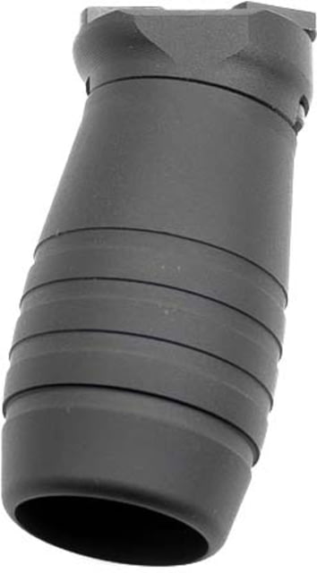 A3 Industries +10 Degree M-LOK Mini Modular Vertical Foregrip - 2in Grooved Grip Black
