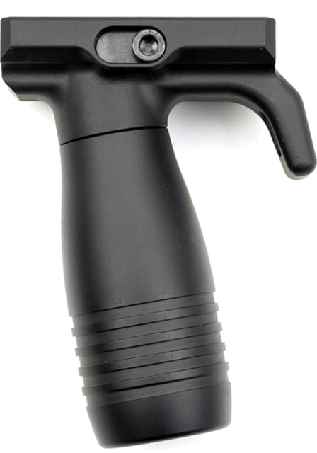 A3 Industries B&T GHM-C&APC-K Modular Aluminum Base 2.75in Grooved Vertical Front Grip Black - A3 Industries