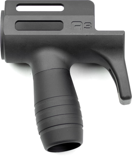 A3 Industries HK Modular M-LOK Vertical Foregrip - 2in Grooved Grip Black - A3 Industries