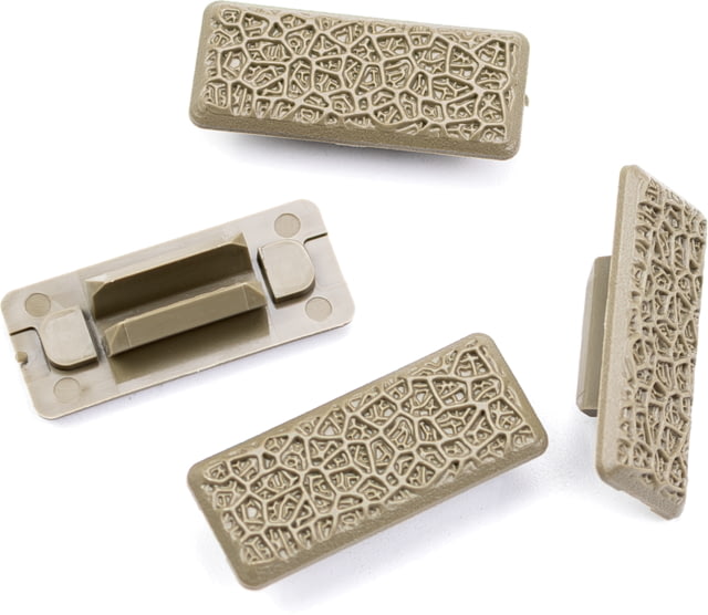 A3 Industries M-LOK Single Slot Xeno Rail Panels Black/Flat Dark Earth - A3 Industries