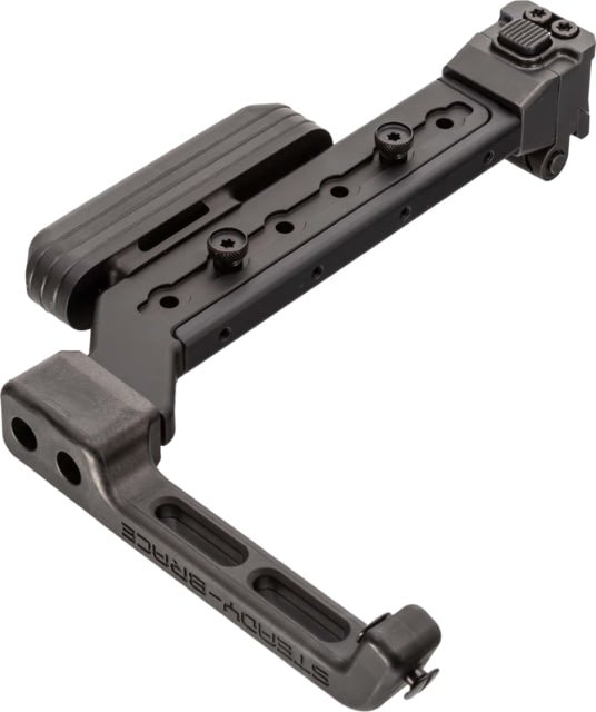 A3 Industries Adjustable Length Modular Folding Brace Polymer Steady Offset Extension Black 6-1/8in-9-1/2in