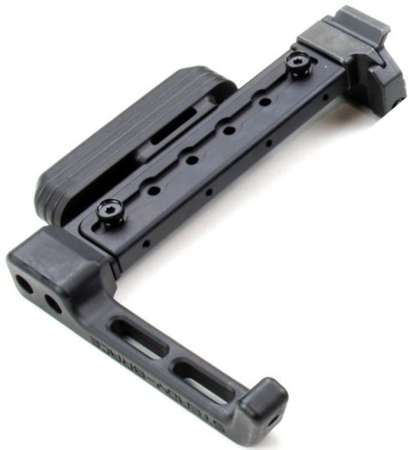 A3 Industries Adjustable Length Modular Folding Brace Polymer Steady Straight Extension Black 6-1/8in-9-1/2in - A3 Industries