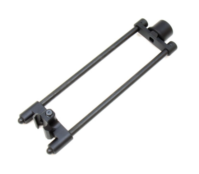 A3 Industries Modular Telescoping Brace Tailhook Configuration Black 9.5 - A3 Industries