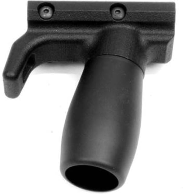A3 Tactical Modular Vertical Foregrip For B&T GHM-K 100 Degree w/ Hand-Stop And 2.00In Smooth Aluminum Grip Polymer Base Black - A3 Tactical