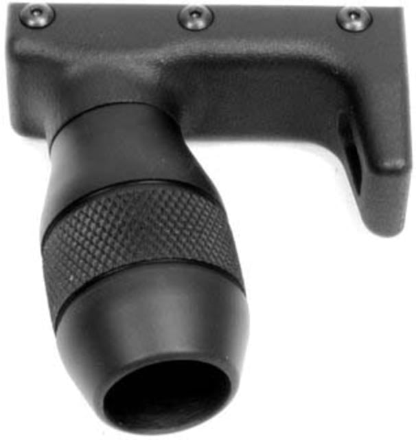 A3 Industries Modular Vertical Foregrips 100 Degree Picatinny w/ Handstop 2.50In Aluminum Grenade Grip Polymer Base Black - A3 Industries
