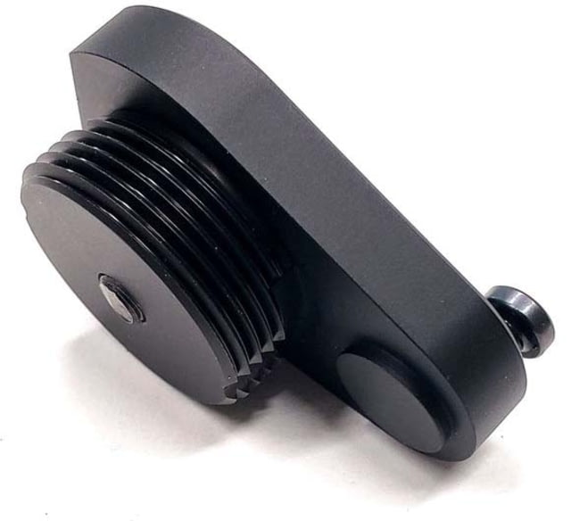 EDEMO A3 Tactical Rear Stock Adapter for AR Buffer Tube Thread Aluminum 2-Bolt Black RSA005 EDEMO2 Used Condition Like New - A3 Industries