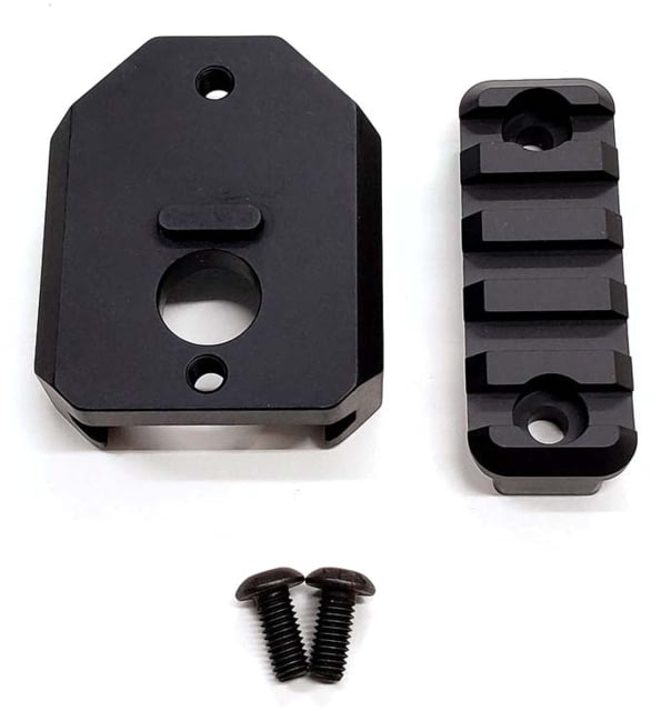 A3 Tactical Rear Stock Adapter for CZ Scorpion 6061 T6 Aluminum Picatinny Black - A3 Industries