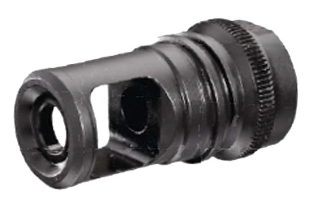 AAC 104035 90T Taper Muzzle Brake 5.56mm 1/2-28 TPI 17-4 SS Black Nitride - Advanced Armament Corporation