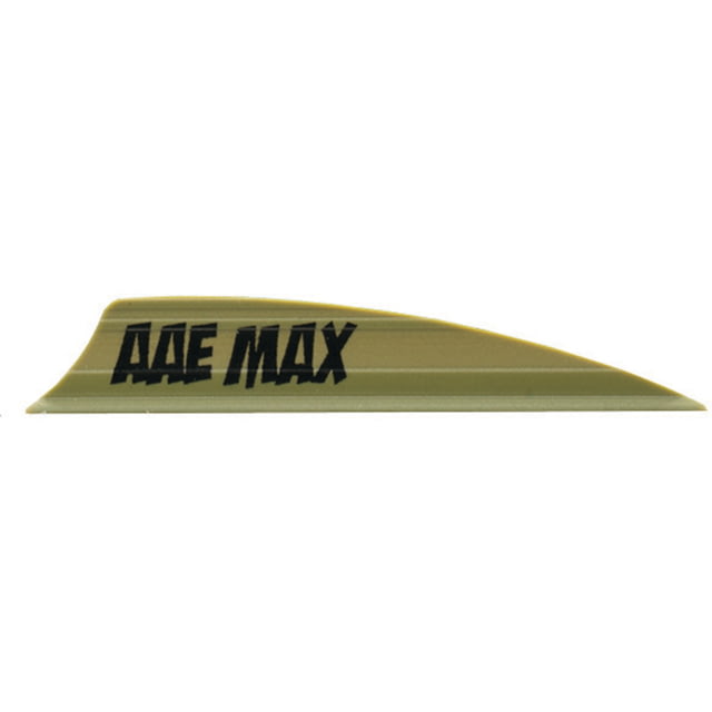 AAE Max Hunter Vanes 2.1in 100 Pack OD Green - Aae