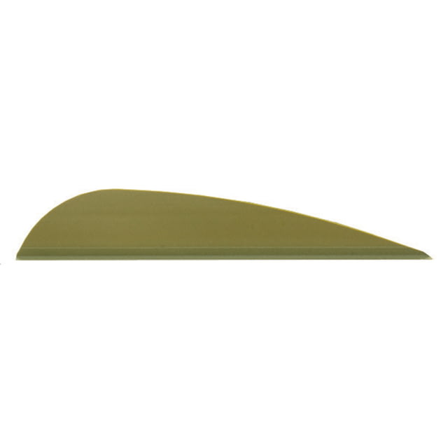 AAE Trad Vanes 50 Pack 3in OD Green - Aae