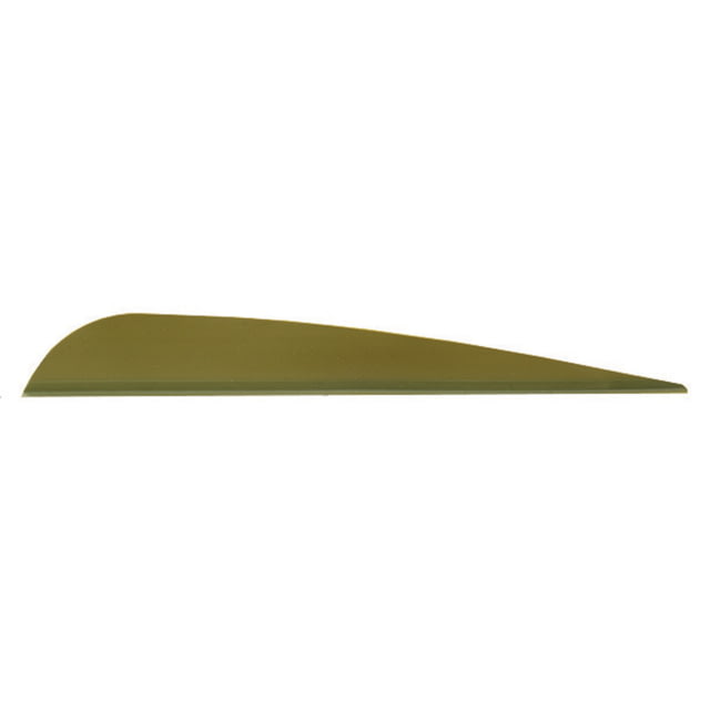 AAE Trad Vanes 50 Pack 5in OD Green - Aae