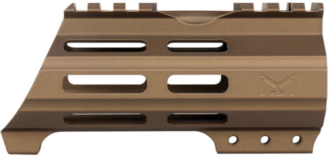 ABC RIFLE COMPANY American Built Custom Hybrid AR-15 M-LOK Handguard w/Finger Stop 5in Burnt Bronze - Abc Rifle Company