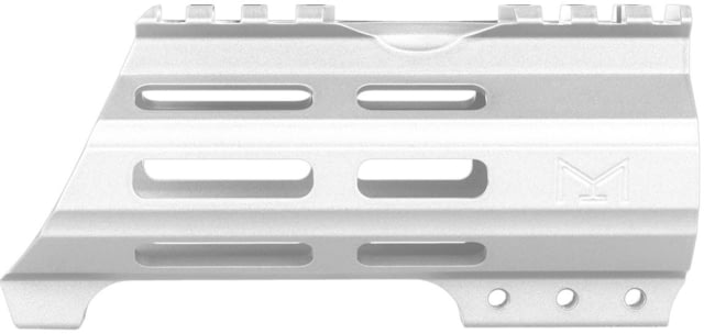 ABC RIFLE COMPANY American Built Custom Hybrid AR-15 M-LOK Handguard w/Finger Stop 5in White - Abc Rifle Company