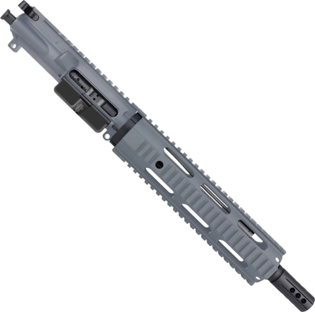 ABC RIFLE COMPANY AR-15 .223 Remington/5.56x45mm NATO Pistol 10in Quadrail Handguard Complete Upper Receiver w/BCG And Charging Handle Sniper Grey - Abc Rifle Company