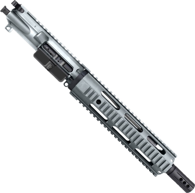 ABC RIFLE COMPANY AR-15 .223 Remington/5.56x45mm NATO Pistol 10in Quadrail Handguard Complete Upper Receiver w/BCG And Charging Handle Tungsten - Abc Rifle Company