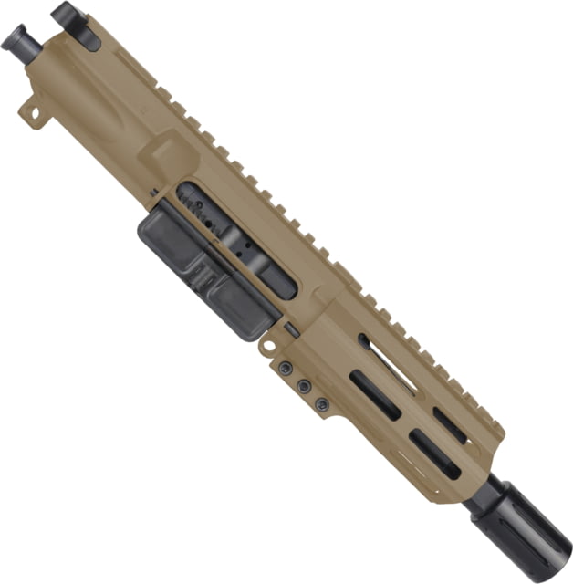 ABC RIFLE COMPANY AR-15 .300 AAC Blackout Micro Pistol 5in Barrel M-LOK Handguard Upper Receiver w/BCG And Charging Handle Flat Dark Earth - Abc Rifle Company