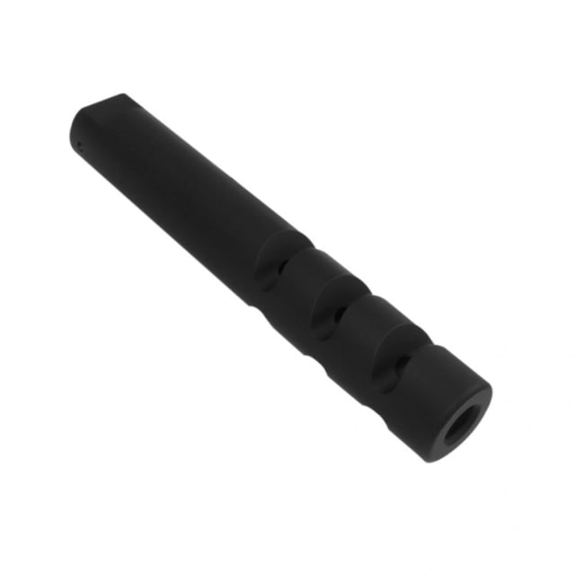 ABC RIFLE COMPANY AR-15 6in Custom Ported Barrel Extender Muzzle Brake 1/2x28 Matte Black - Abc Rifle Company