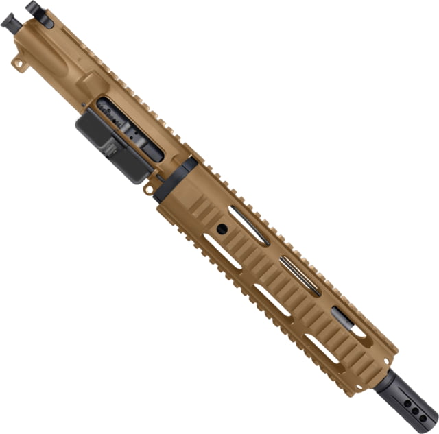 ABC RIFLE COMPANY AR-15 7.62x39mm 10in Quadrail Handguard Complete Pistol Upper Receiver w/BCG And Charging Handle Burnt Bronze - Abc Rifle Company