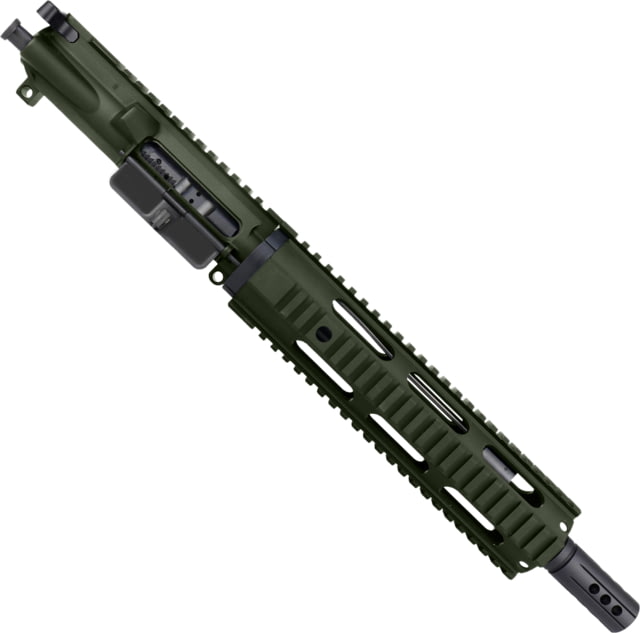 ABC RIFLE COMPANY AR-15 7.62x39mm 10in Quadrail Handguard Complete Pistol Upper Receiver w/BCG And Charging Handle Olive Drab Green - Abc Rifle Company