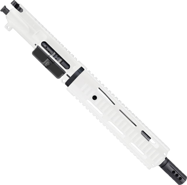 ABC RIFLE COMPANY AR-15 7.62x39mm 10in Quadrail Handguard Complete Pistol Upper Receiver w/BCG And Charging Handle White - Abc Rifle Company