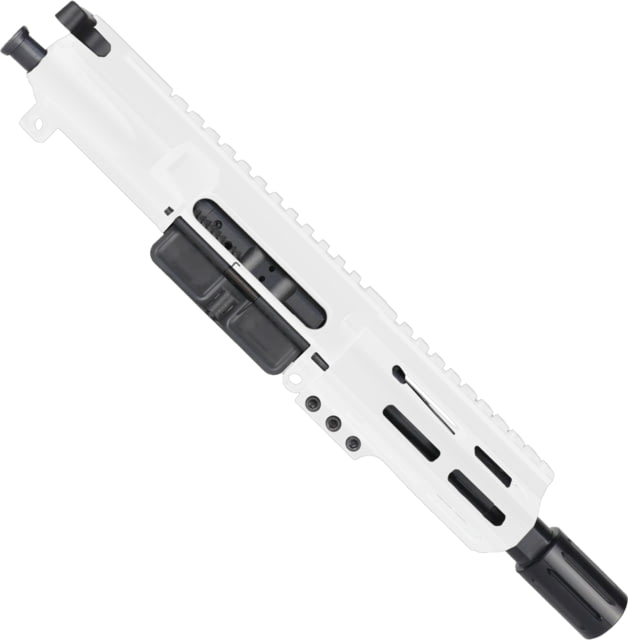 ABC RIFLE COMPANY AR-15 7.62x39mm Micro Pistol 5in Barrel M-LOK Handguard Upper Receiver w/BCG And Charging Handle White - Abc Rifle Company