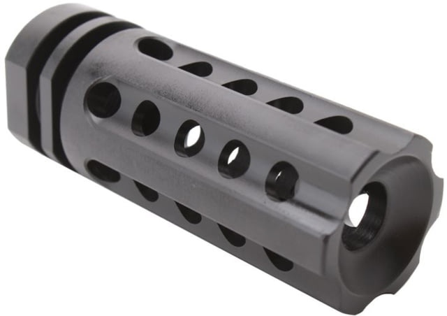 ABC RIFLE COMPANY AR-15 Linear Compensator Multi Ported Flash Hider .223 Remington/5.56x45mm NATO 1/2x28 Nitride Black - Abc Rifle Company