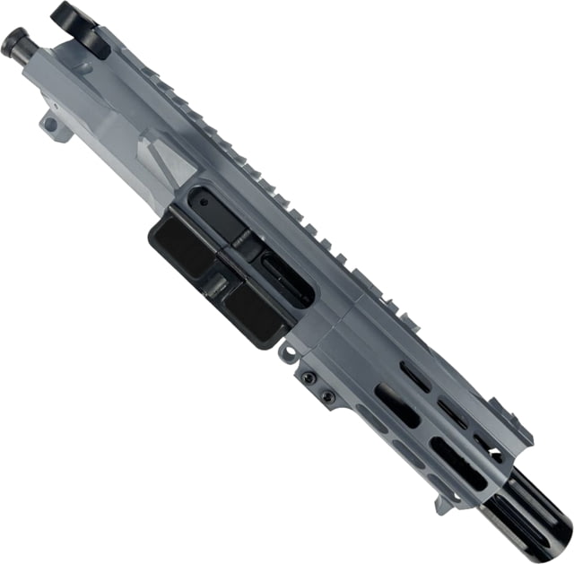 ABC RIFLE COMPANY AR .40 S&W Billet Pistol 4in Barrel Custom M-LOK Handguard Complete Upper Receiver w/BCG And Charging Handle Tungsten - Abc Rifle Company