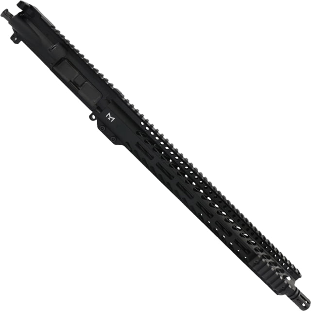 ABC RIFLE COMPANY AR 9mm Luger 16in Barrel Slim M-LOK Upper Receiver w/BCG And Charging Handle 1-10 Twist A2 Style Muzzle Brake Nitride Black - Abc Rifle Company