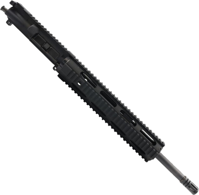 ABC RIFLE COMPANY AR 9mm Luger 16in Barrel w/12in Quadrail Handguard Upper Receiver w/BCG And Charging Handle 1-8 Twist A2 Style Muzzle Brake Nitride - Abc Rifle Company